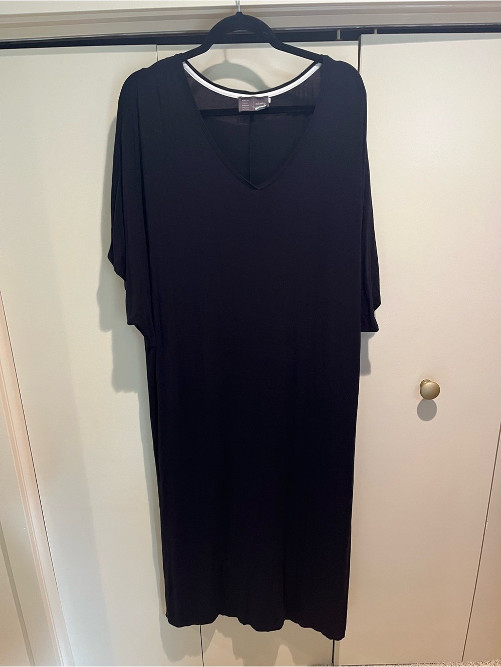 Everyday Black Tee Dress by Saturday Sunday